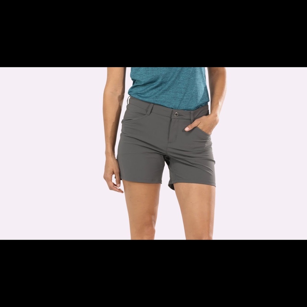 Patagonia Grey Quandry Hiking Shorts
